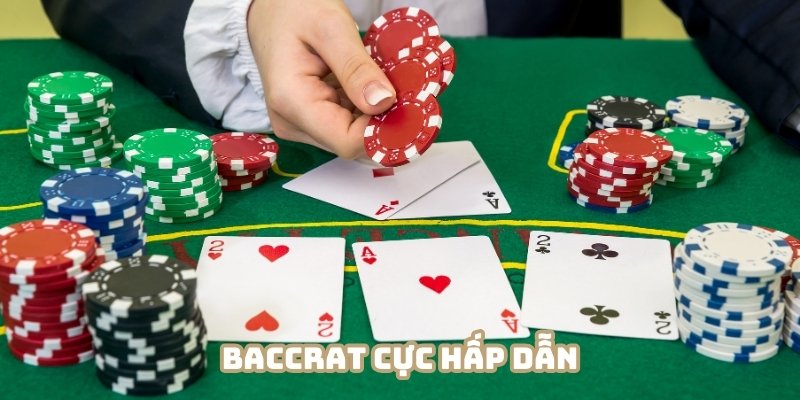 Baccarat thu hút hội viên bởi cách chơi vô cùng đơn giản