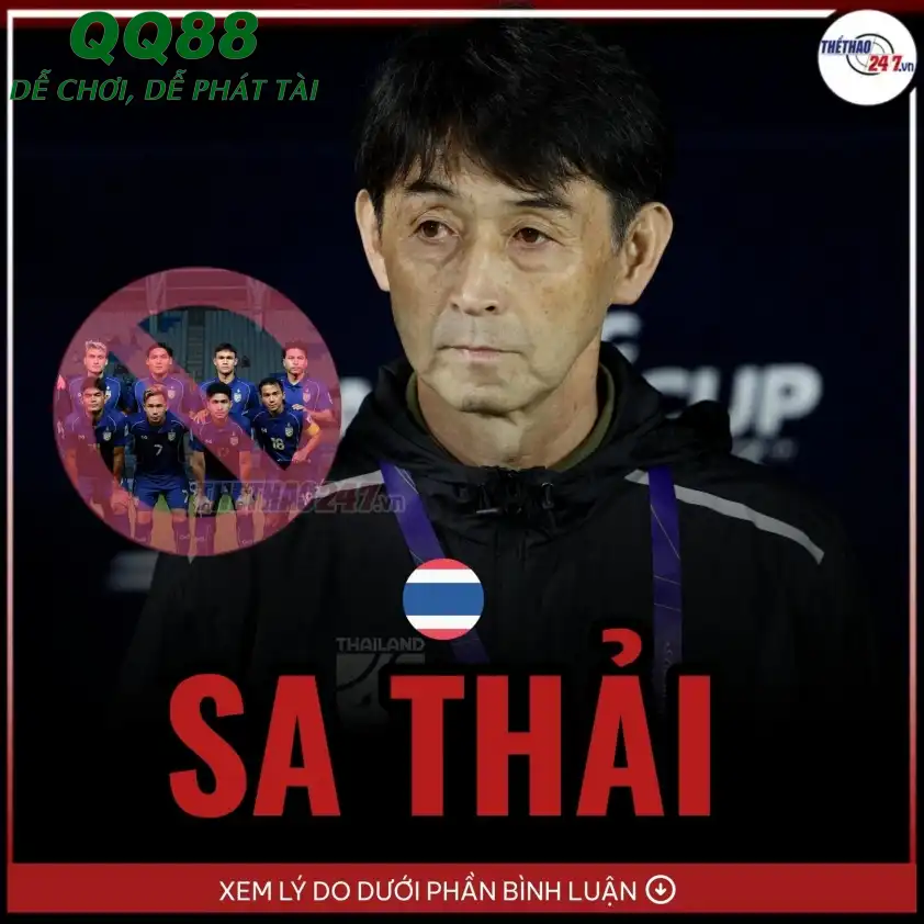 Liên đoàn Bóng đá Thái Lan (FAT) chấm dứt hợp đồng HLV người Nhật Masatada Ishii sau gần 1 năm gắn bó.